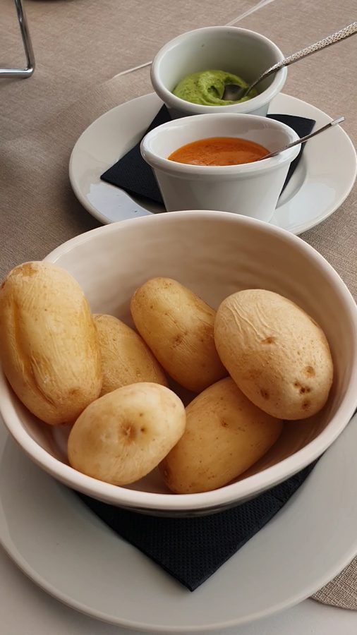 Papas arrugadas con mojo